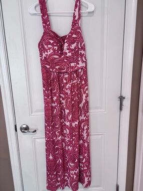 Soma Pink Paisley Print Maxi